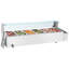 Chauffe-plat commercial commercial 6 * 5 pte avec bouclier en verre