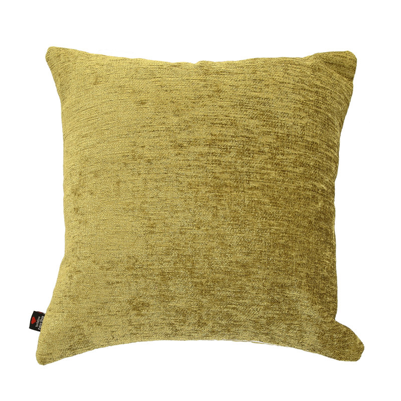 Ambrose Square Cushion, 43 x 43cm, Lime
