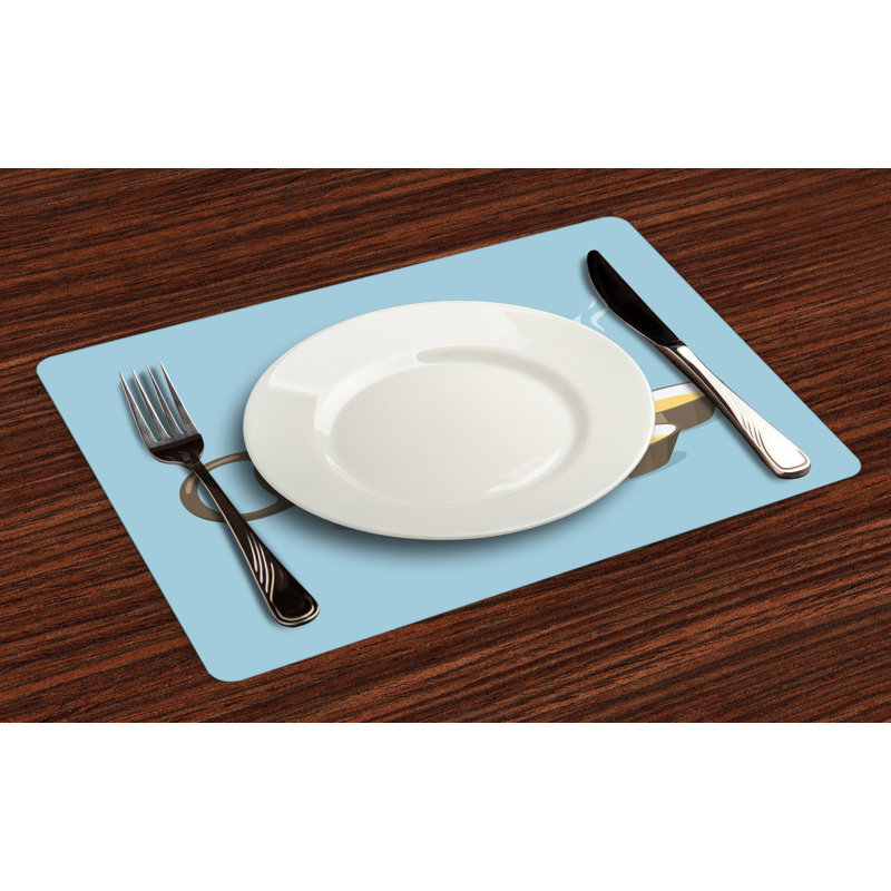 Polyester Food & Drink Rectangle Placemat