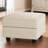 Nairoby 26.4'' Wide Upholstered Storage Ottoman Footstool Module Part for Sectional Sofa-551986896