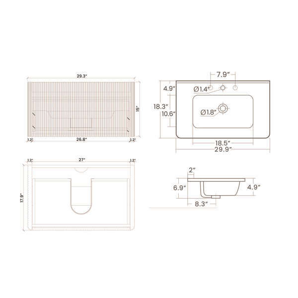 Dimensions du produit