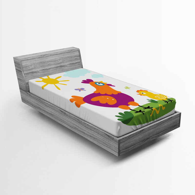 Microfiber Fitted Sheet, Twin Fitted Sheet