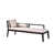 Chaise longue à accoudoir gauche
