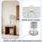 Stylish And Elegant Glass Table Lamp