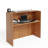 ICON 53" Modern Laminate Reception Desk, Multifunctional Modern Transaction Counter Top