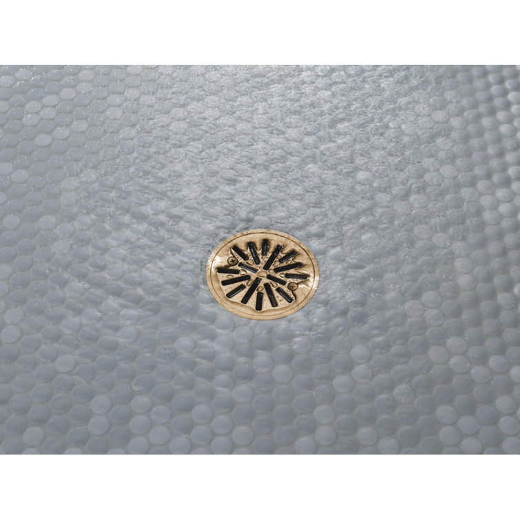 Delta 4-in Tile-In Brass Round Shower Drain In Champagne Bronze in the Shower  Drains department at