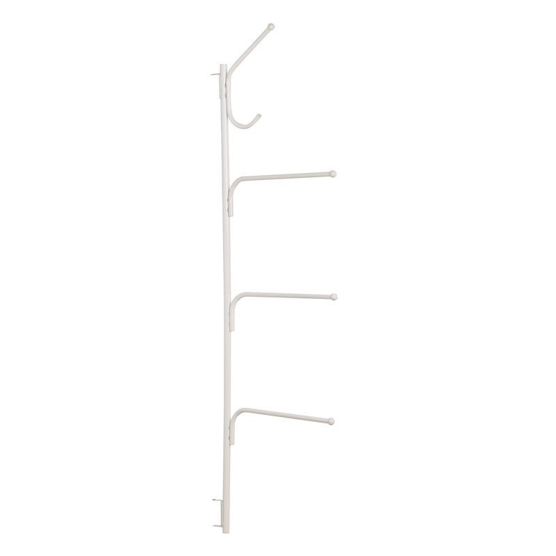 Porte-serviettes Hinge-It Clutterbuster Valet, Blanc