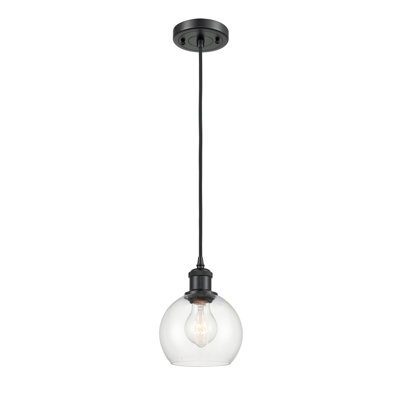 Luminaire suspendu sphérique 1 lumière Roxane