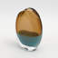 Vase ovale - Ambre pistache-22329269