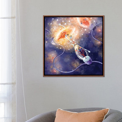 «Together Means Light», reproduction d'art sur toile encadrée