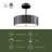 Kensington LED Semi Flush Mount-98799059