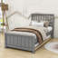 Lit plateforme simple en bois avec lit gigogne Breleigh-1745474108