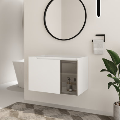 Myria 30'' Single Bathroom Vanity Base Only, Base Cabinet without sink