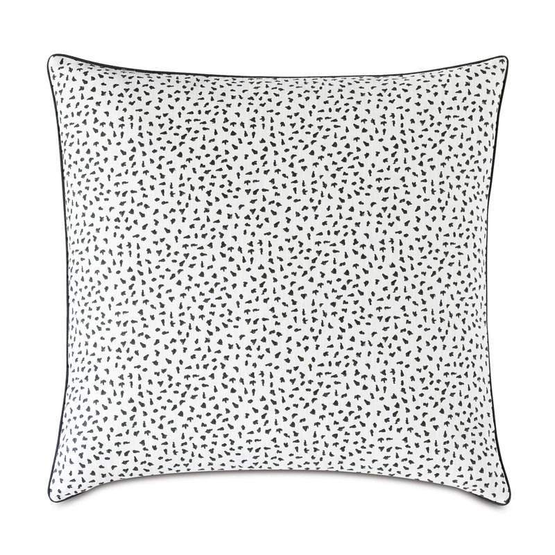 Housse et insert de coussin carré en coton Camden Speckled