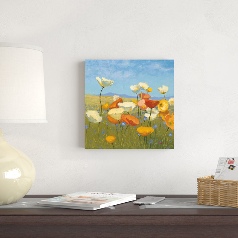 " Springtime Meadow I ", 12" H x 12" W x 1.25" D