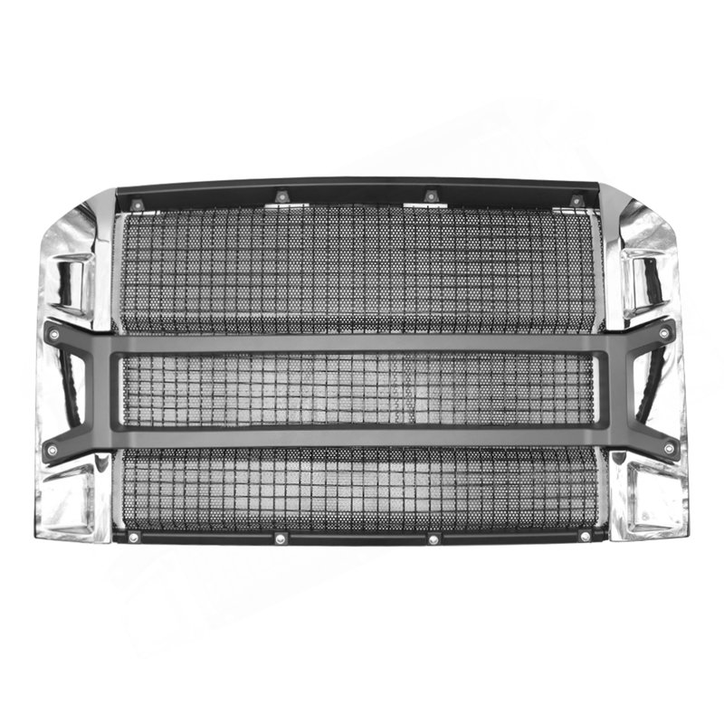 Assemblage de la grille avant chromée compatible avec Mack Anthem 2018+