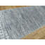 Tapis de couloir gris noué à la main de conception unique 2 pi 6 po x 12 pi 4 po Halstead
