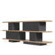 Happy Day Wide Geometric Bookcase