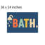 Tapis de bain Minimalist Bath