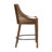 Paxon 26.25'' Seat Height Modern Solid Rubberwood Counter Stool With Cane Back And Upholstered Seat for Kitchen Islands-134972648-134972650