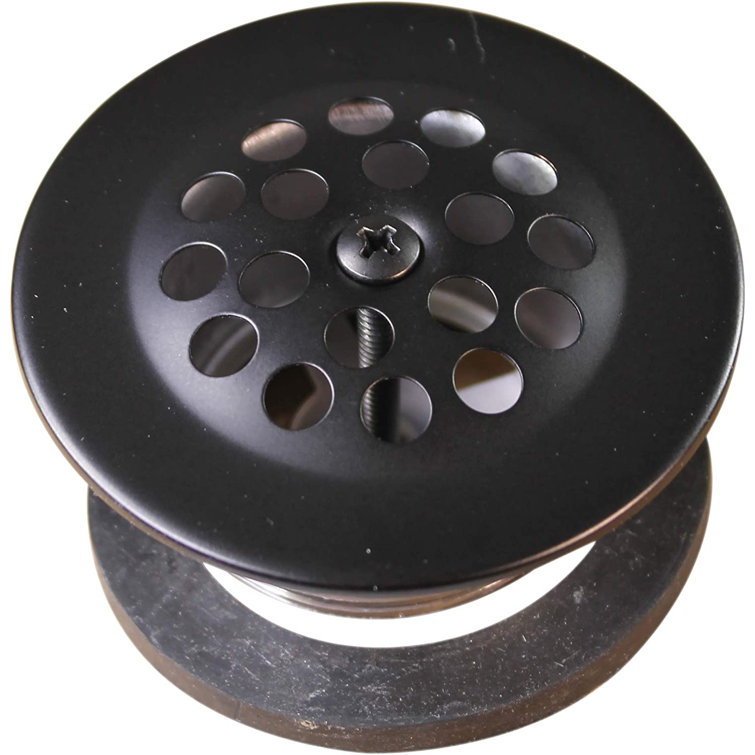 Westbrass 1-1/2” Coarse Thread Bathtub Strainer Grid Drain