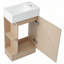Meuble-lavabo 18,6 po avec lavabo-254658089