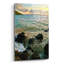  «Maluaka Beach» par Nicole Dell, art mural en verre acrylique, 24 po x 36 po