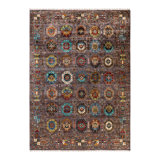 One-of-a-Kind Rectangle 9'1" X 12'6" Hand Knotted Area Rug