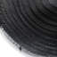 Table d'appoint Mgo Hollow, texture bois, noir-1059580032