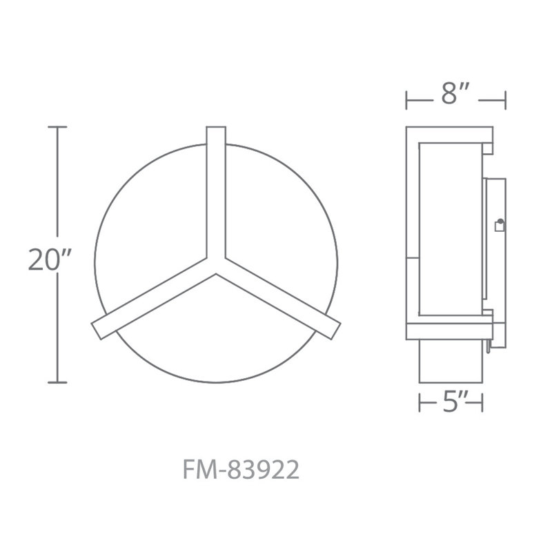 Ernie 1 - Light LED Flush Mount