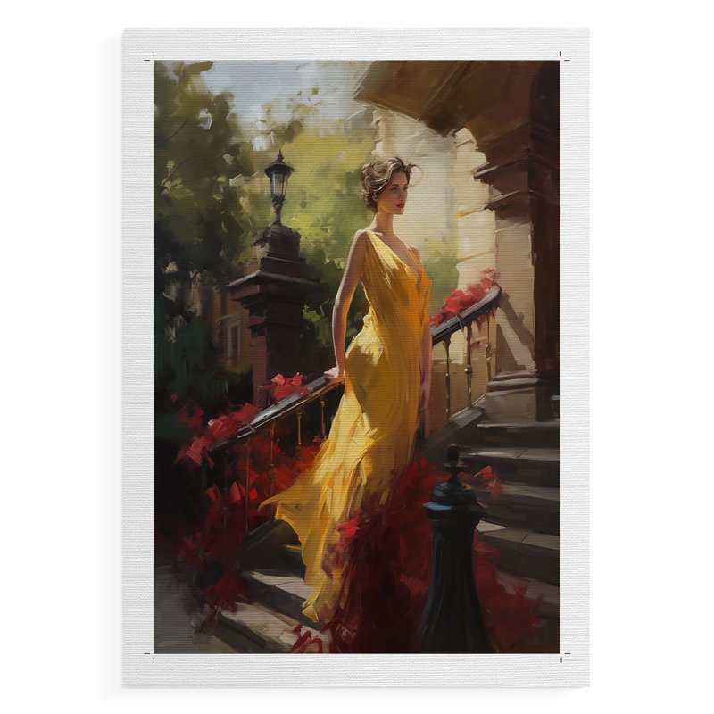 WOMEN Series CDLXVII - impression sur toile de qualité supérieure seulement - non encadrée - prête à être accrochée