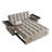 65" Convertible Sofa Bed With Usb & Storage-1619495574