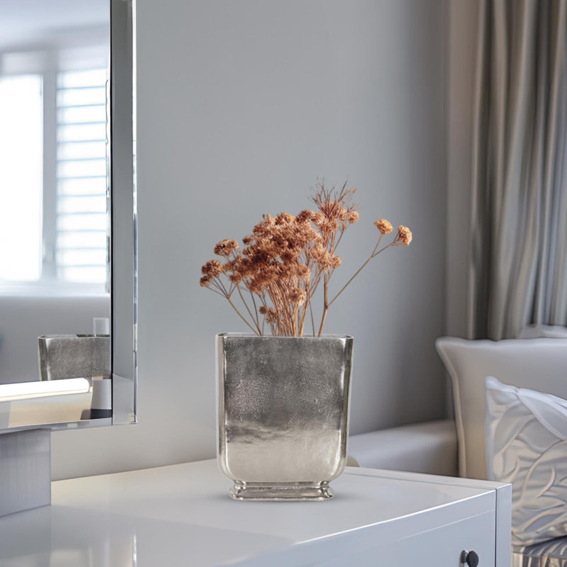 Bowden Silver Vase- Short