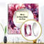 Liezel - Miroir carré abstrait Botanicals-1369138143