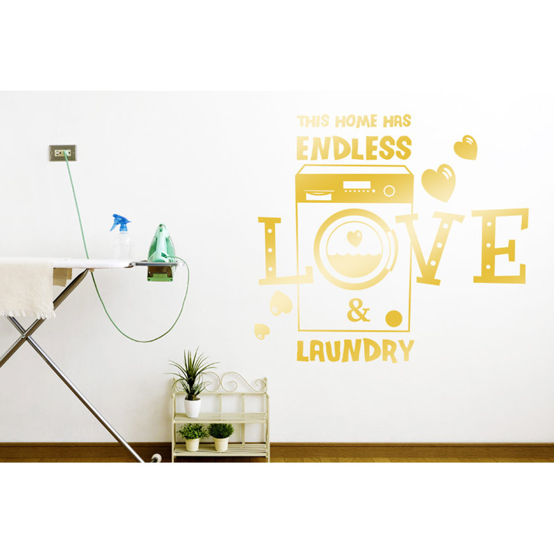 Wall Decal, Shiny Gold