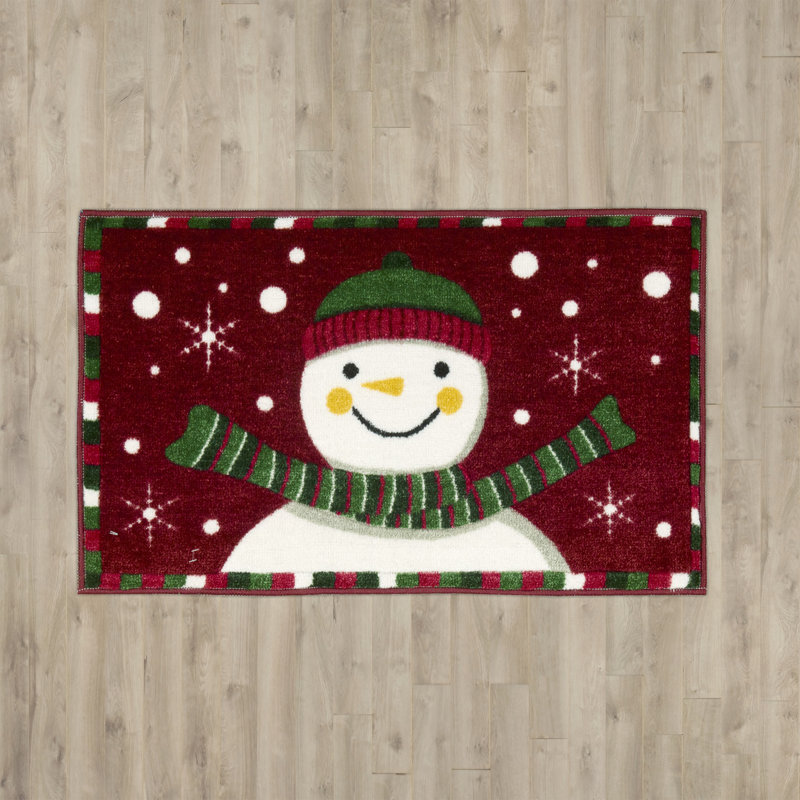 Tapis de la zone rouge/vert st. mark