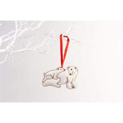 2cm Handmade Fabric Animals Hanging Figurine Ornament