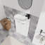 Meuble-lavabo autoportant de 23 po avec lavabo, idéal pour les petites salles de bain-1296394676