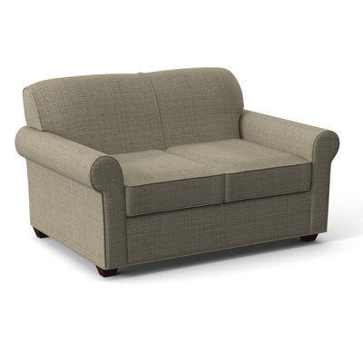 Finn 59" Rolled Arm Sofa Bed Loveseat with Reversible Cushions
