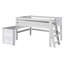 Lit mezzanine simple avec bibliothèque Aditya-1354840602