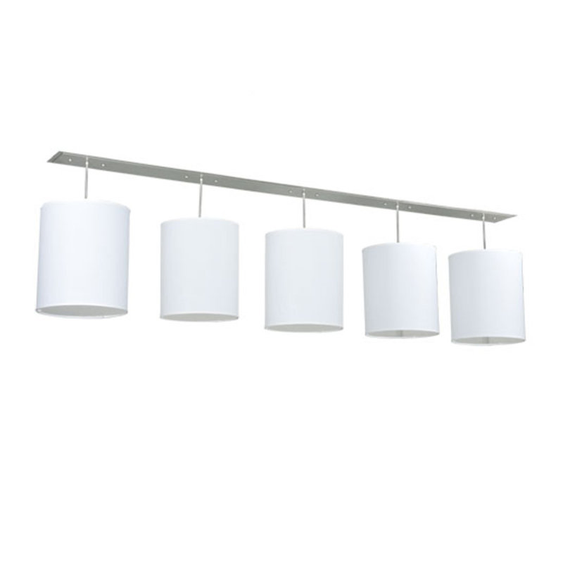 Cresie 5 - Light Nickel Kitchen Island Pendant