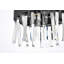 Luminaire suspendu rond en cristal Athol 12 pouces noir-1033408596-1033430242-944672042
