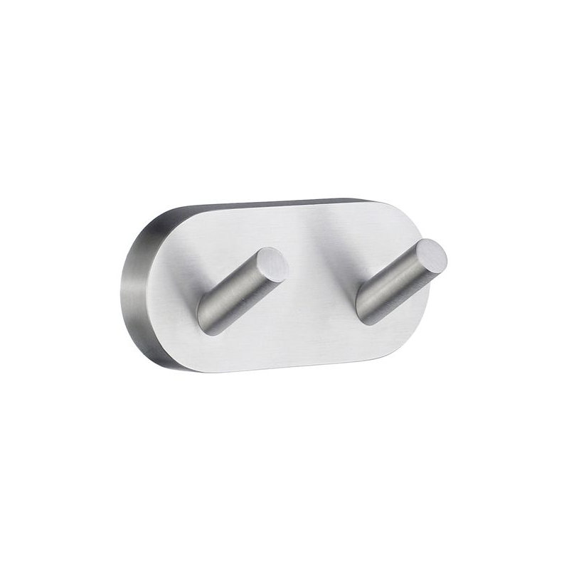 Wall Mounted Towel Hook, Brushed Chrome