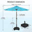 Parasol solaire à DEL avec base et bouton-poussoir-1086108504-1086108527
