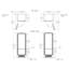 Refrigerator 30" Built-In Bottom Mount With Ice Maker Door, Stainless Steel-336374318