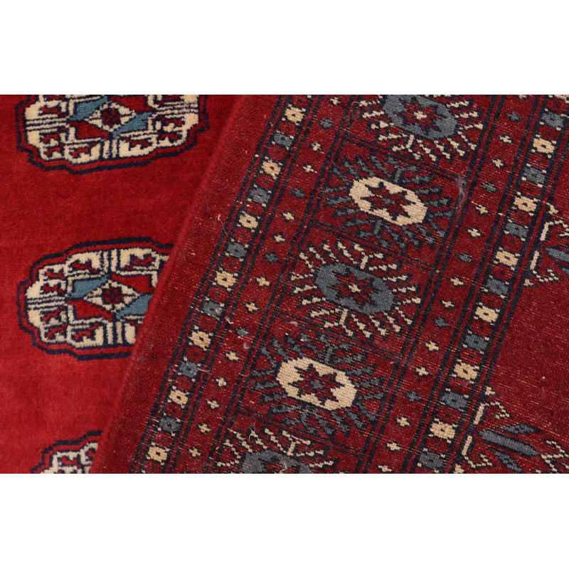 Tapis rouge rectangulaire unique de 4 pi 1 po x 6 pi Righley