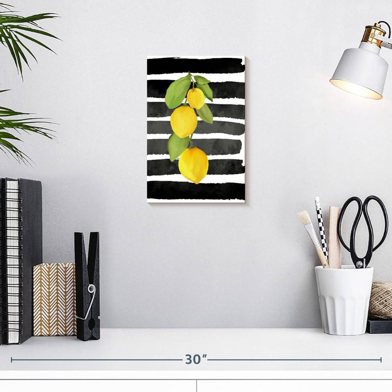 Fresh Lemons I, 12" H x 8" W