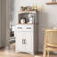 Armoire de rangement pour garde-manger avec 2 portes et 2 tiroirs