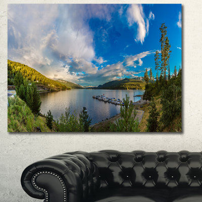 Reproduction de photo sur toile tendue, "Sognefjords en Norvège"