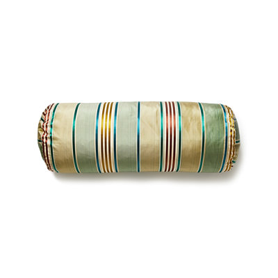 Charlotte Silk Bolster Pillow Cover & Insert